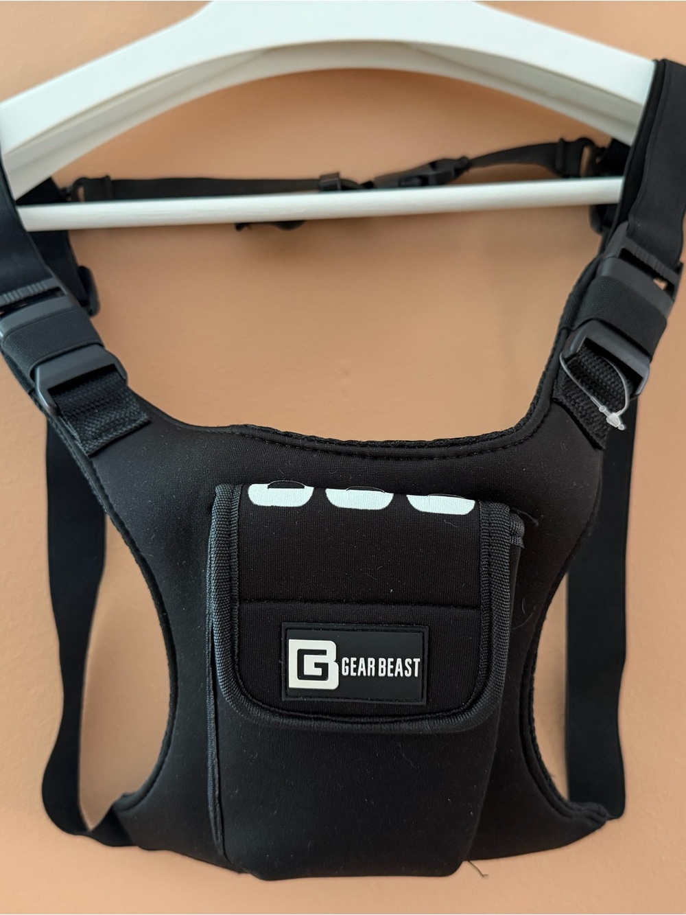 Black Women’s Crossbody Chest Harness Bag